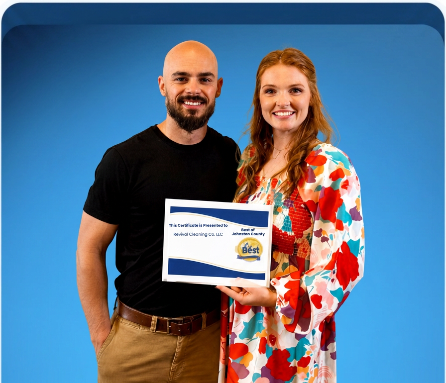 Jordan and Sierra Jones, owners of Revival Cleaning Co. LLC